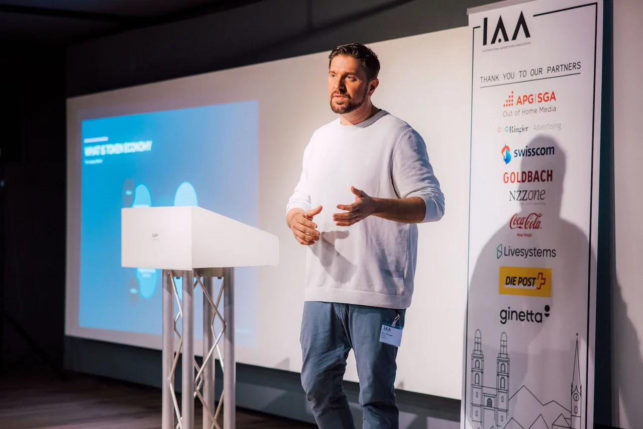 Paul Kruegel speaking at IAA Swiss